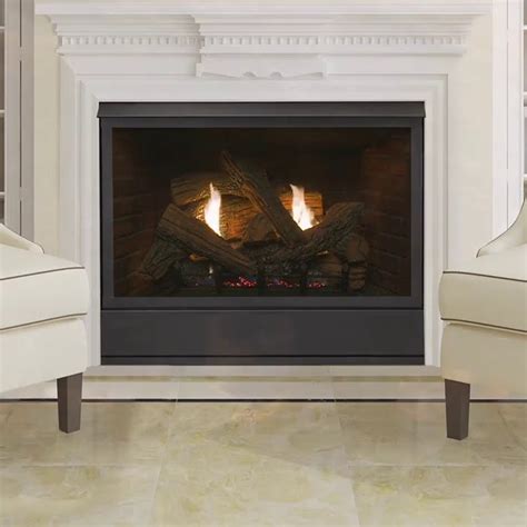 Monessen Aria 36 Inch Ventless Gas Fireplace With Natural Blaze Burner Marx Fireplaces