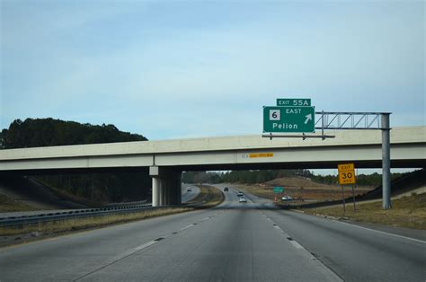 Interstate 20 West Columbia Aaroads South Carolina