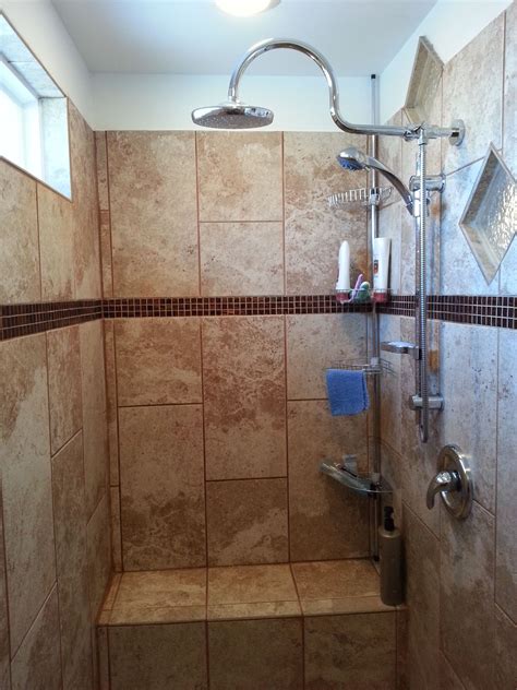 Today, we try to help to build a swing out garage doors in very simple ways. 7' x 3'6" walk-in shower | Small bathroom layout, Small ...