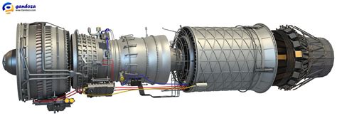 Military Supersonic Turbofan Aircraft Engine By Gandoza On Deviantart