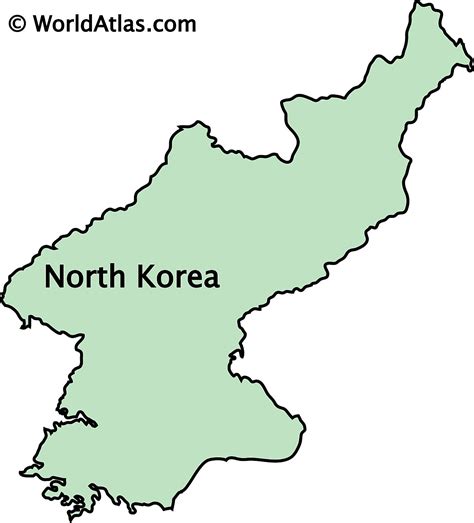 North Korea Maps And Facts World Atlas