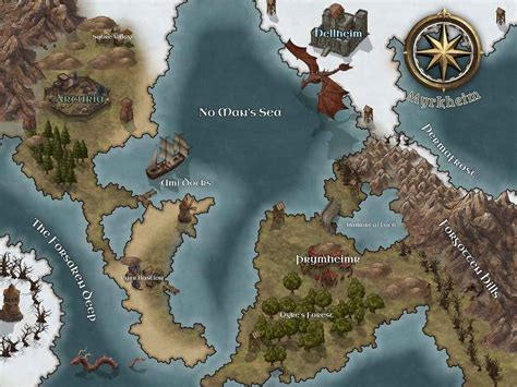 Fantasy World Map Fantasy World Map Generator Dnd Wor Vrogue Co