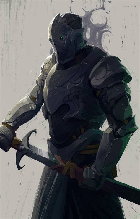 Cursed Knight By Sirallon Character Art Fantasy Character Design