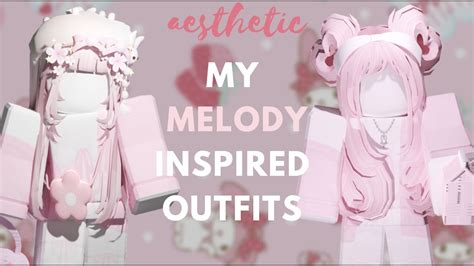 My Melody Roblox Outfits And Links ≧ ≦ Youtube