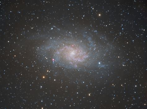 M33 Triangulum Galaxy In Lrgb First Light With The Asi1600mm