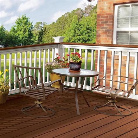 1/8 standard assemblies can be installed on wood or metal frames. Freedom (Assembled: 8-ft x 3.5-ft) Prescot White PVC Deck ...
