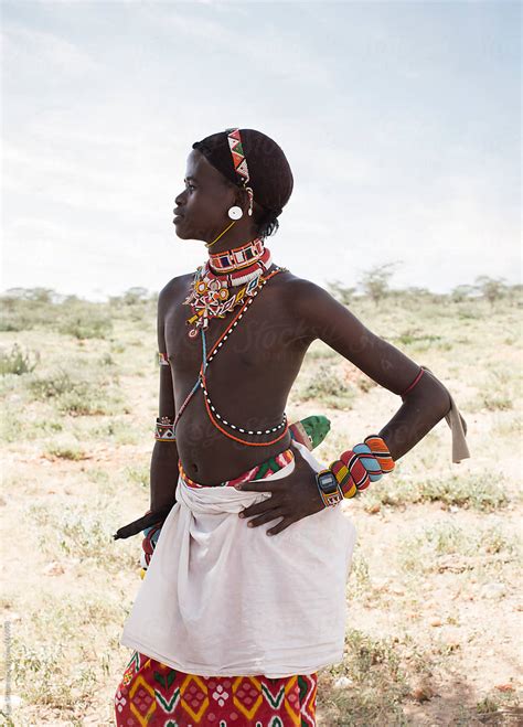 Colourful Samburu Warriors Kenya By Stocksy Contributor Hugh Sitton