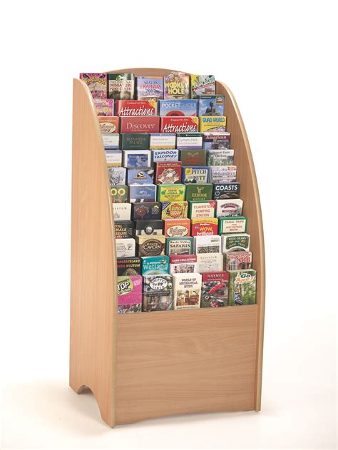 Buy Wooden Brochure And Leaflet Floor Display From Stock Leaflet