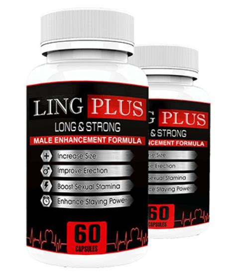 Lingplus Capsules For Men Sexual Health Supplements Pack Of 60 Capsules