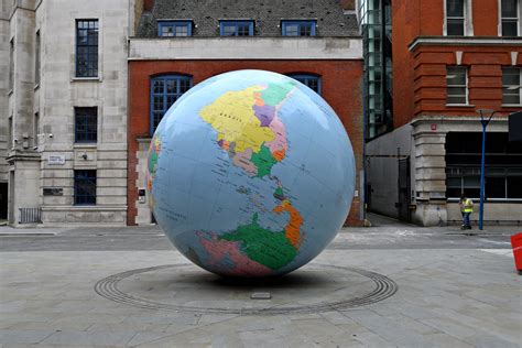 Acirema Upside Down Globe Lse London Geoff Henson Flickr