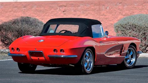 Clean 61 Corvette Restomod Packs Ls6 Power Corvetteforum