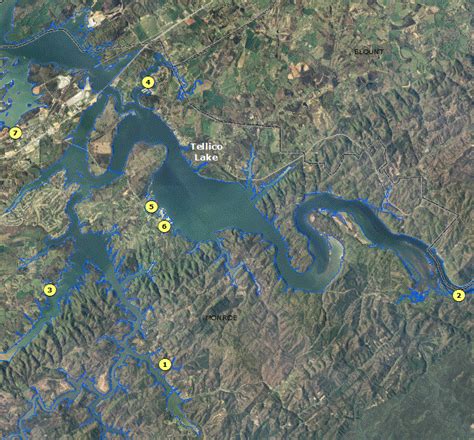 Localwaters Tellico Lake Maps And Boat Ramps