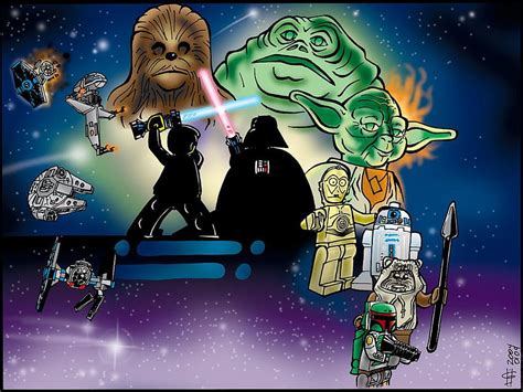 Star Wars Episode Vi Return Of The Jedi Lego Star Wars Iii The Clone