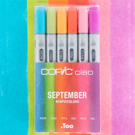 Copic Marker On Twitter Sept Copiccolors Have Arrived This Month