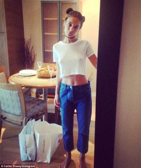 Caitlin Stasey Goes Braless In A Cropped White Top After Social Media Squabble With Bindi Irwin