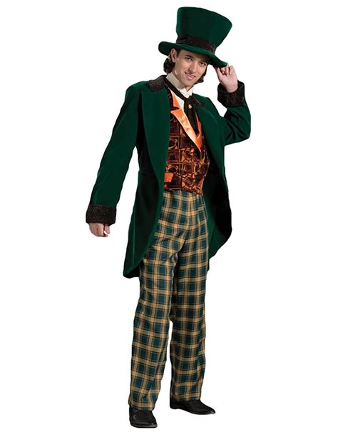 Mens Mad Hatter Costumes Deluxe Theatrical Quality Adult Costumes