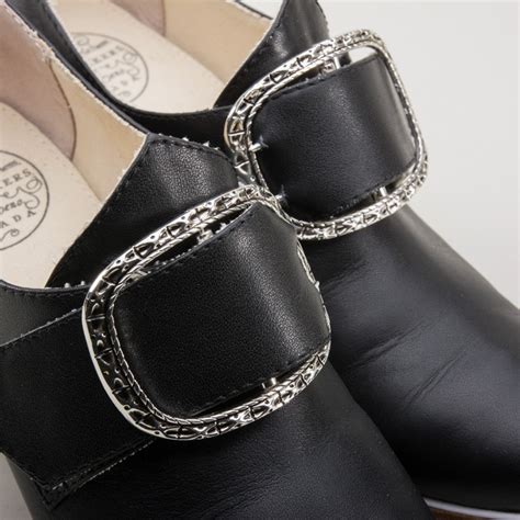 American Duchess James 18th Century Shoes Buckles Silver