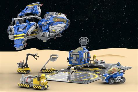 Lego Ideas Galaxy Dropship Neo Classic Space