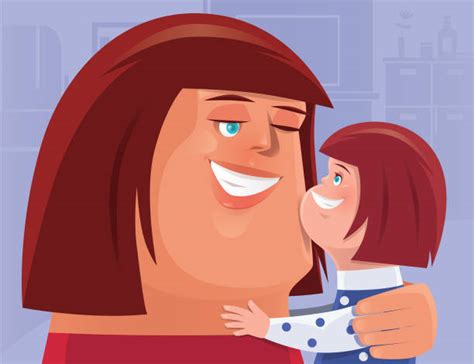50 Clip Art Of Mom Kissing Girl Illustrations Royalty Free Vector Graphics And Clip Art Istock