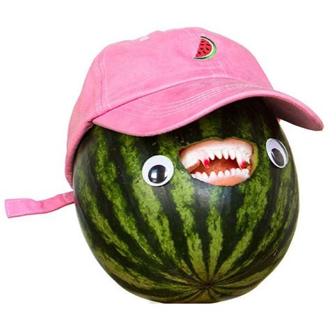 Unif Watermelon Hat 32 Liked On Polyvore Featuring Accessories Hats