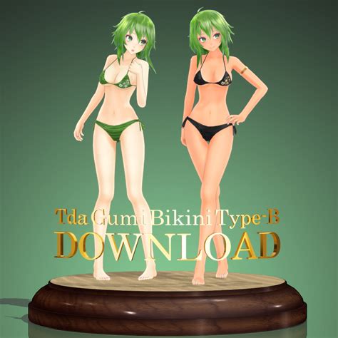 MMD Tda GUMI Bikini Type B DL By Murabito124 On DeviantArt