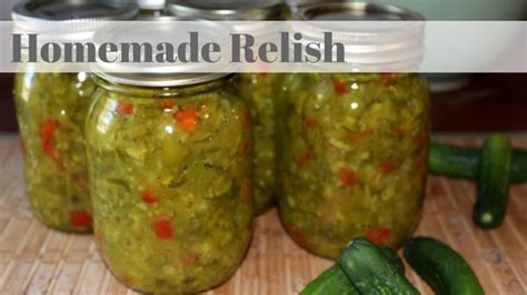 Easy Homemade Relish {recipe} Fit Healthy 365