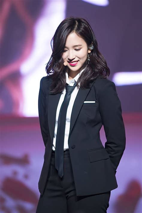 K Pop Idol Mina In A Suit Ladyladyboners