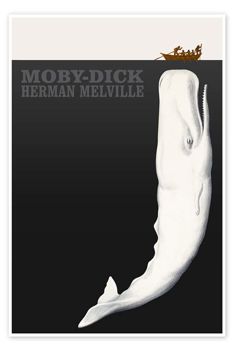 Moby Dick De Silja Goetz En Póster Lienzo Y Mucho Más Posterloungees