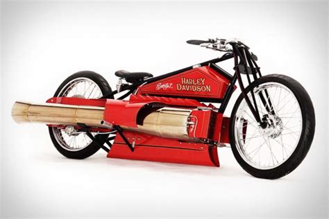 1929 Harley Davidson Jet Engine Motorcycle Futuristic Motorcycle