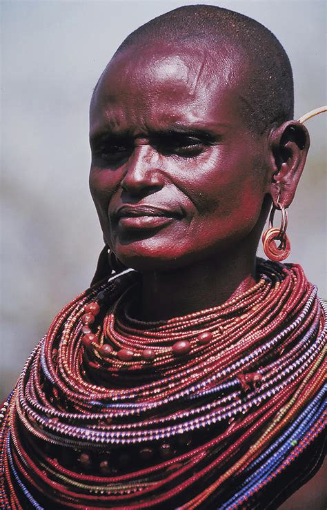 Samburu Woman In Kenya Photograph By Carl Purcell Pixels