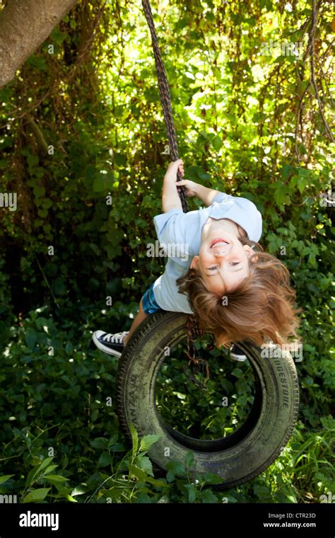 Swinging Tire Hi Res Stock Photography And Images Alamy