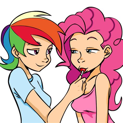 11294 Suggestive Artistmegasweet Pinkie Pie Rainbow Dash Human