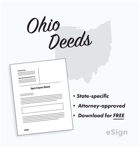 Free Ohio Deed Forms