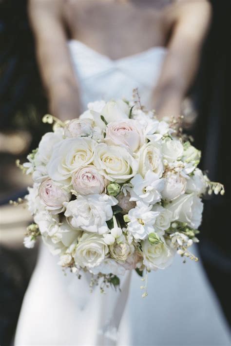 30 Elegant Bridal Bouquets With White Flowers Wedding Flowers