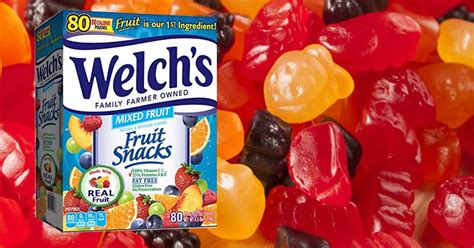 Amazon Prime Welchs Fruit Snacks 80 Count Box Only 1099 Shipped