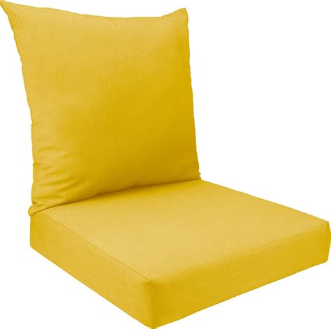 austin horn classics sunbrella deep seat replacement cushion set daffodil