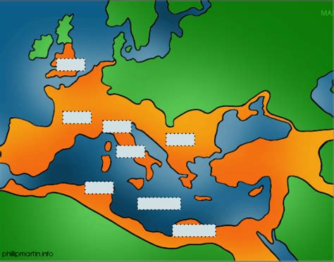 Ancient Rome Map Diagram Quizlet