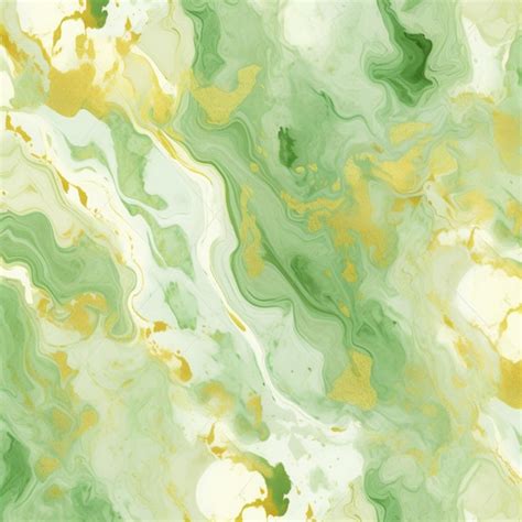 Premium Ai Image A Close Up Of A Green And White Marble Pattern With