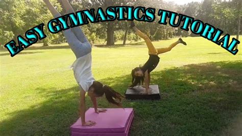 easy ways gymnastics tutorial youtube