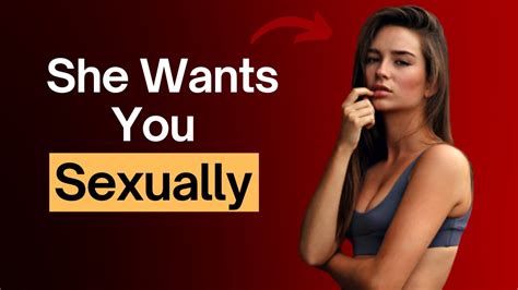 How To Know If A Girl Want To Sleep With You She Wants You Sexually Youtube