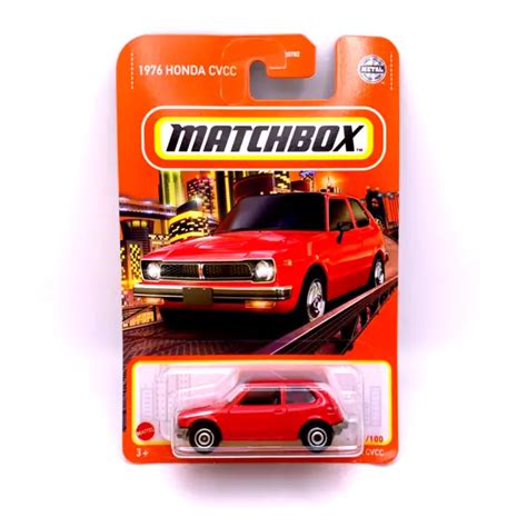 Matchbox 1976 Honda Cvcc Red Diecast Car 2021 21100 509 Picclick