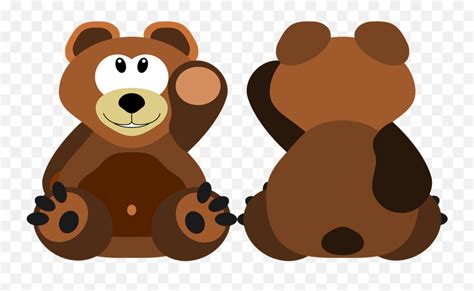 Teddy Bear Bear Knuffig Cuddly Sweet Bear Drawings Emojibear Hug
