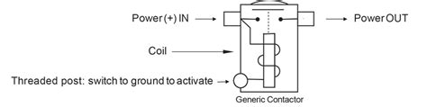 For wiring load side when using two contactors with a thermal overload relay. Wiring For Switch And Contactor Coil - Wiring Diagram Schemas