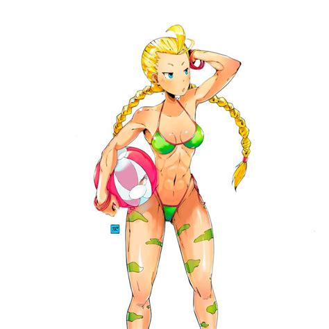 Safebooru 1girl Abs Adapted Costume Antenna Hair Ball Bangle Beachball Bikini Blonde Hair Blue