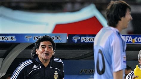 The First Time Lionel Messi Wore The Argentina Number 10 Made Maradona