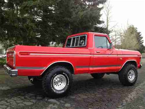 Plus, two motors powering the front and rear wheels means almost instant torque for this electric truck. Purchase used 1976 Ford F150 4x4 Short Box Highboy 390 V8 ...