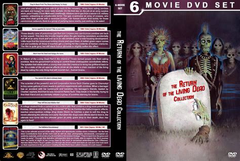 Return Of The Living Dead Collection R1 Custom Dvd Cover Dvdcovercom
