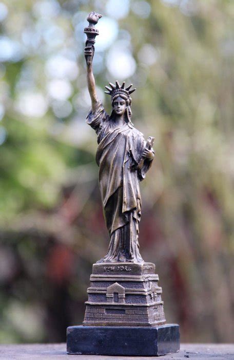 Bronze State Of Liberty Statue Of Liberty Bronze Catawiki