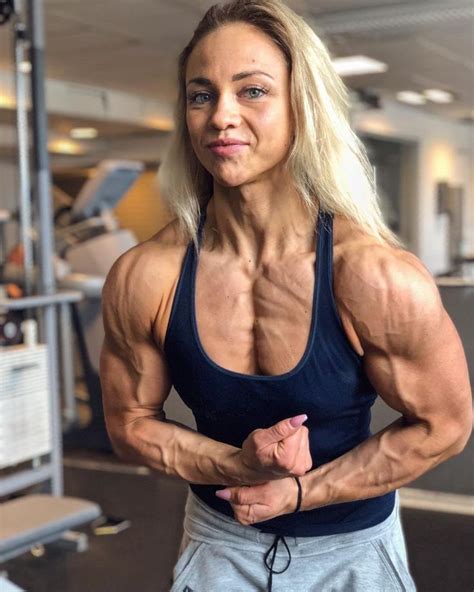 Angelica Enberg Body Building Women Muscle Women Muscle Girls