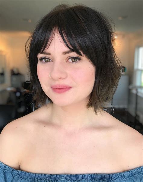 17 fabulous bangs with short hair round face